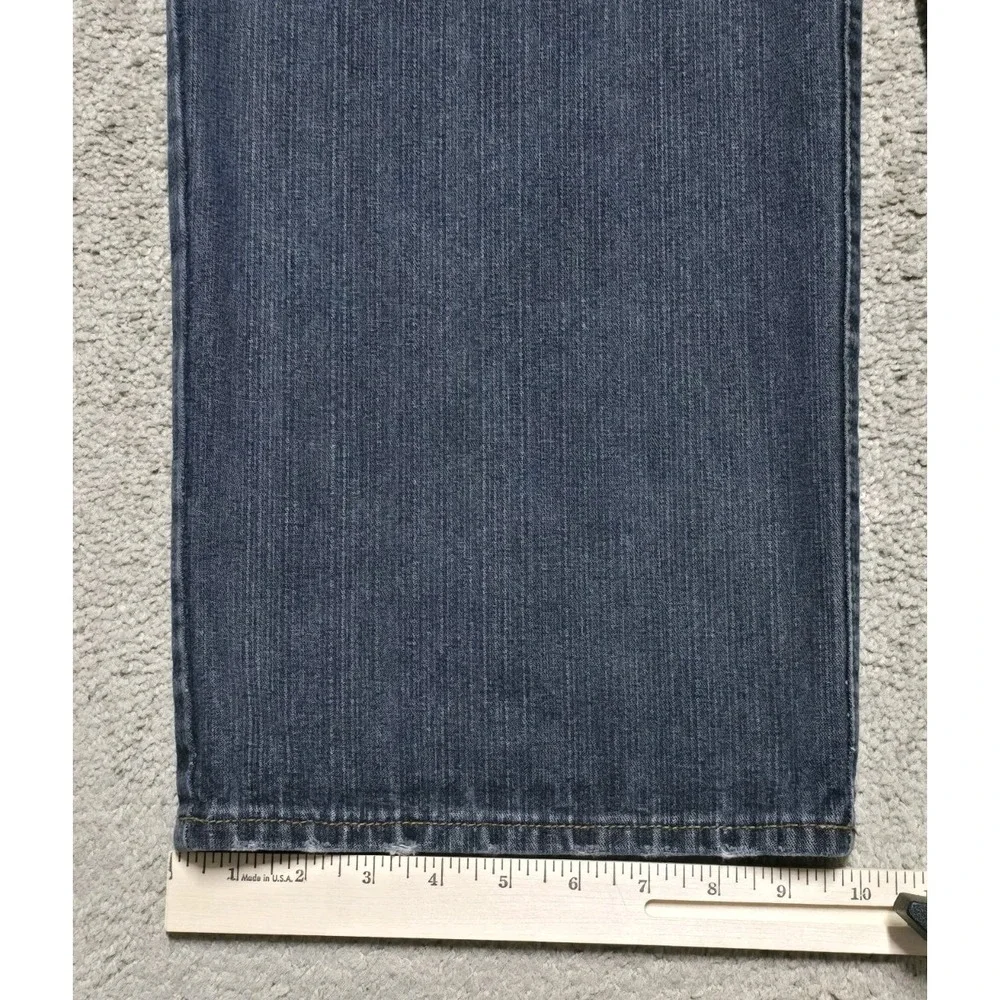 VTG‎ Sean John Baggy Jeans Mens 42x34 8 Pocket Blue Skater Grunge Wide Leg Y2K